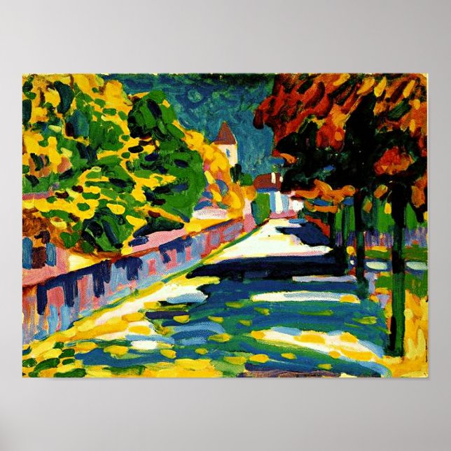 Kandinsky - Autumn in Bavaria, Poster (Framsidan)