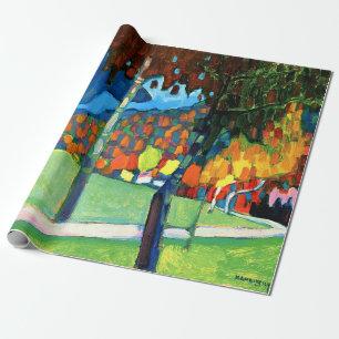 Kandinsky - Autumn Study in Oberau Presentpapper