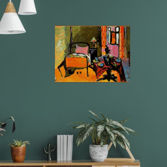 Kandinsky - Bedroom in Aintmillerstrasse Poster (Vardagsrum 1)