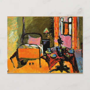 Kandinsky - Bedroom in Aintmillerstrasse Vykort