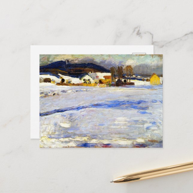 Kandinsky - Bei Starnberg Vykort (Fram/Back In Situ)