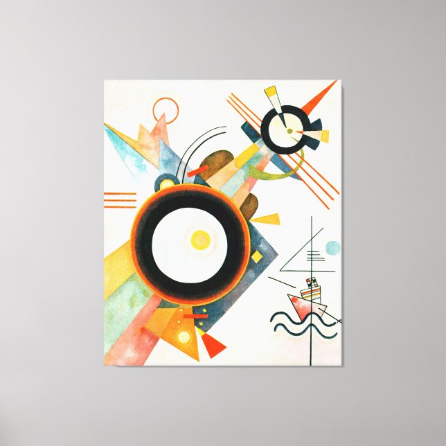 KANDINSKY - BILD MED ARROWHEAD SHAPES - 1923 - (Framsida)