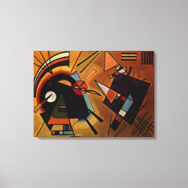 Kandinsky - Black and Violet Canvastryck