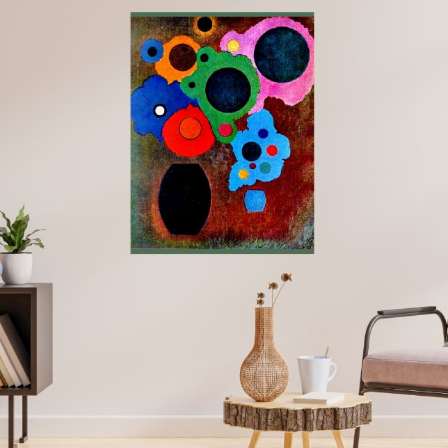 Kandinsky - Black Increasing, Poster (Vardagsrum 3)