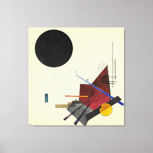 KANDINSKY - BLACK RELATIONSHIP - 1924 - Bauhaus - Canvastryck