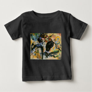 Kandinsky Black Spot Abstrakt Artwork Tee
