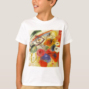 Kandinsky Black Strokes Abstrakt Painting T Shirt