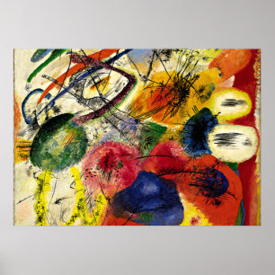 Kandinsky - Black Strokes Poster