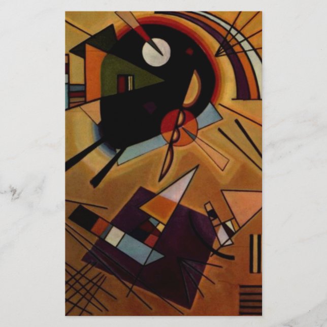 Kandinsky Black Violet Brevpapper (Framsida)
