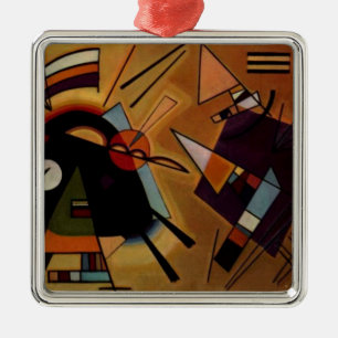 Kandinsky Black Violet Julgransprydnad Metall