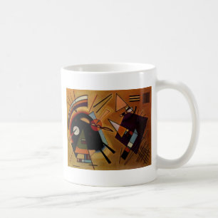 Kandinsky Black Violet Kaffemugg