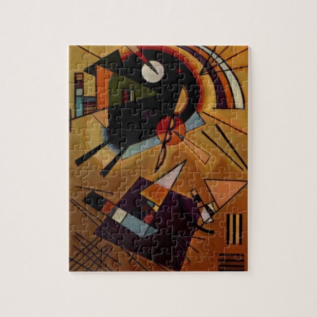 Kandinsky Black Violet Pussel (Vertikal)