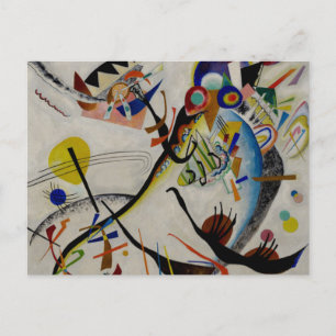 Kandinsky Blått Segment Vykort