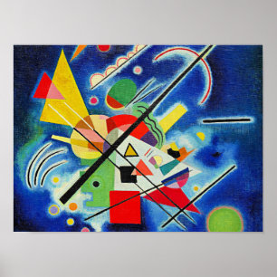 Kandinsky - Blue Painting Poster