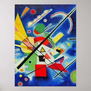 Kandinsky - Blue Painting Poster