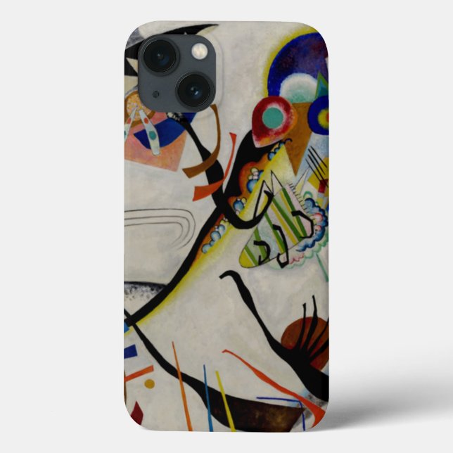 Kandinsky Blue Segment Abstrakt iPad Air Case (Baksida)