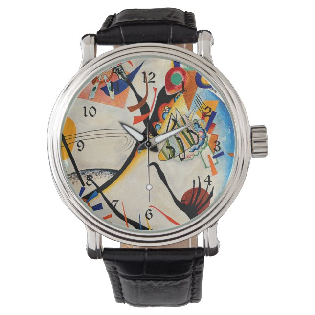 Kandinsky - Blue Segment Armbandsur (Framsida)