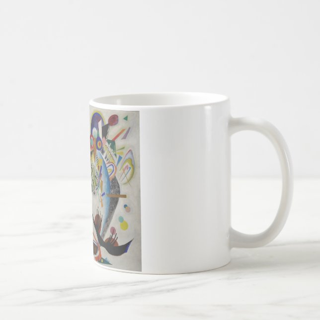 Kandinsky Blue Segment Kaffemugg (Höger)