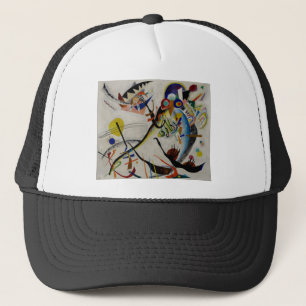 Kandinsky Blue Segment Truckerkeps