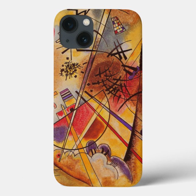 Kandinsky Brown Gult Red Blue (Baksida)