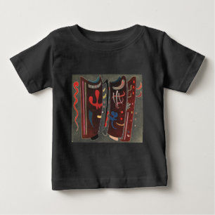 Kandinsky Brown med Abstrakt i tillägg T-shirt
