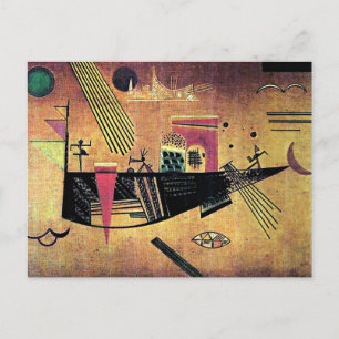Kandinsky - Capricious vycard Vykort