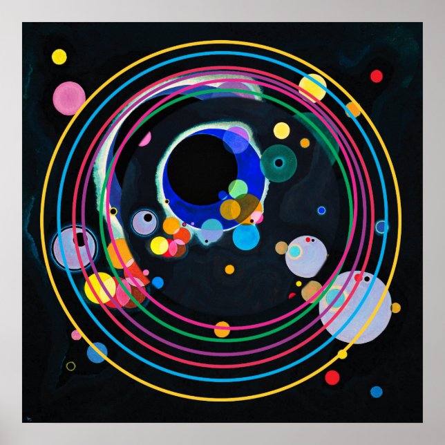 Kandinsky Circles Poster (Framsidan)