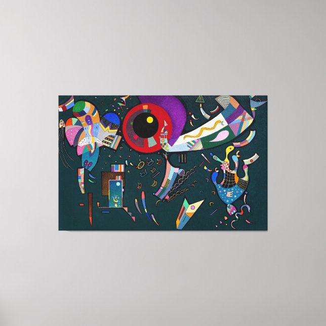 KANDINSKY - CIRKELN - 1940 - CANVASTRYCK (Framsida)