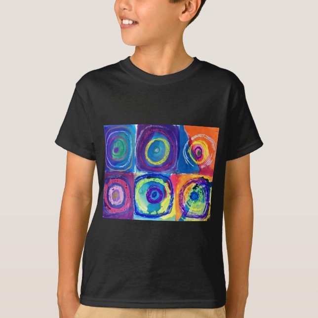 kandinsky cirklar tee (Framsida)