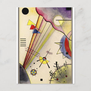 Kandinsky - Clear Connection, abstrakt art Vykort