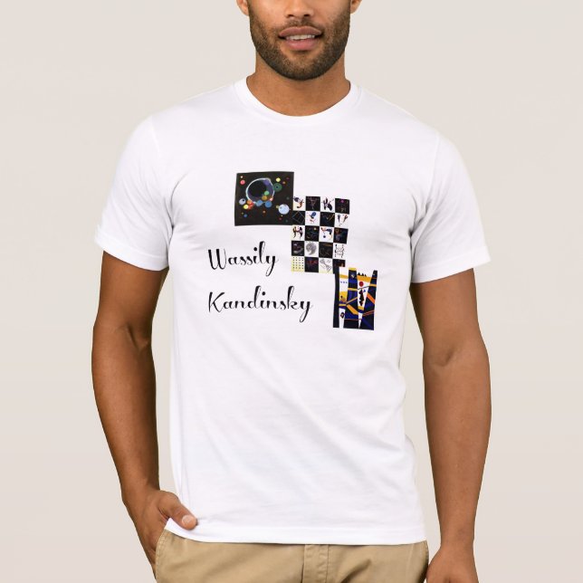 Kandinsky - Collage II T Shirt (Framsida)