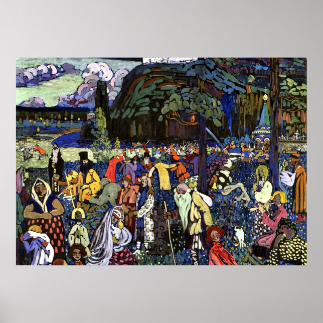 Kandinsky - Colorful Life Poster (Framsidan)