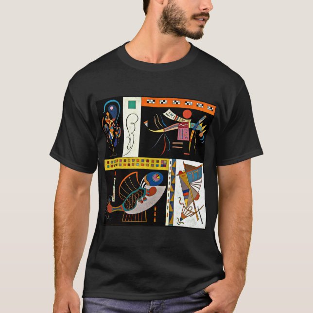 Kandinsky - Commuaunte T Shirt (Framsida)