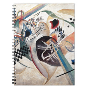 Kandinsky Composition Abstrakt Anteckningsbok Med Spiral