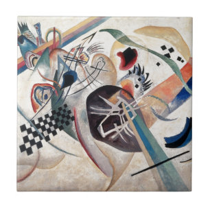 Kandinsky Composition Abstrakt Kakelplatta