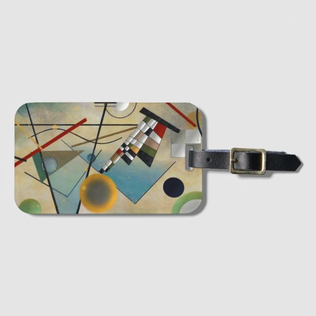 Kandinsky Composition Abstrakt Painting Bagagebricka (Framsida horisontal)