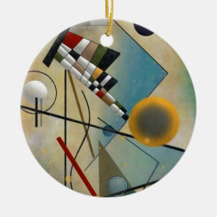 Kandinsky Composition Abstrakt Painting Julgransprydnad Keramik