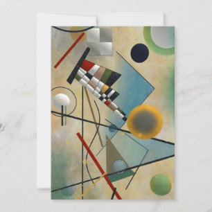 Kandinsky Composition Abstrakt Painting Julkort
