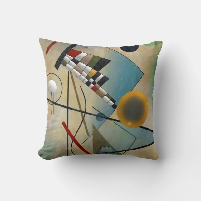 Kandinsky Composition Abstrakt Painting Kudde (Framsida)