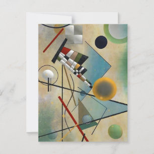 Kandinsky Composition Abstrakt Painting Vykort