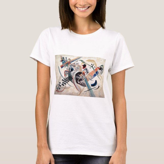Kandinsky Composition Abstrakt T-shirt (Framsida)