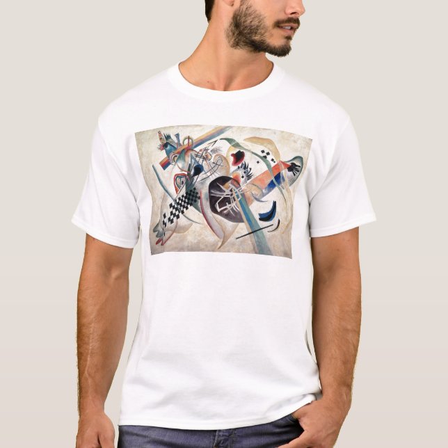 Kandinsky Composition Abstrakt Tee Shirt (Framsida)