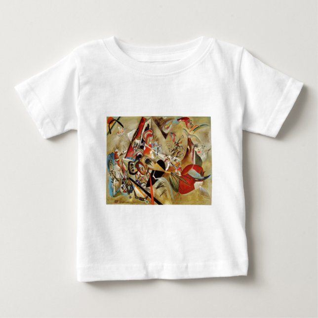 Kandinsky Composition Abstrakt Tee Shirt (Framsida)