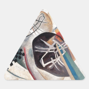 Kandinsky Composition Abstrakt Triangelformat Klistermärke