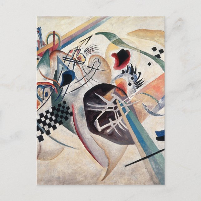 Kandinsky Composition Abstrakt Vykort (Framsida)