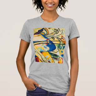 Kandinsky Composition IV Abstrakt Art Heather Gråt T Shirt