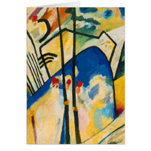 Kandinsky Composition IV Hälsningskort