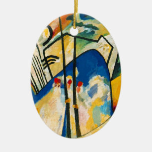 Kandinsky Composition IV Julgransprydnad Keramik
