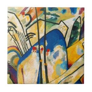 Kandinsky Composition IV Kakelplatta