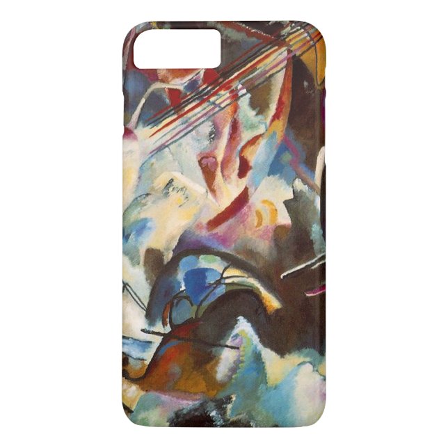 Kandinsky Composition VI Abstrakt Painting Case-Mate iPhone Skal (Baksida)
